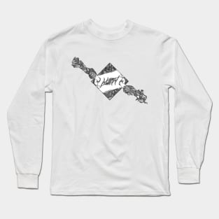 Fight Fire with Fire B&W Long Sleeve T-Shirt